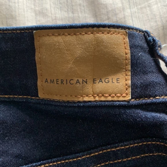 American Eagle Super Stretch Short High Rise Skinny Jeans - Picture 3 of 6